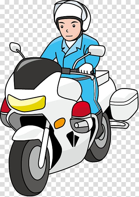 Police motorcycle Police officer Maharao Bhimsingh Hospital , cartoon police transparent background PNG clipart