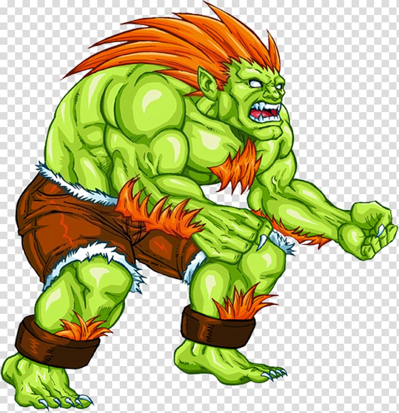 Blanka - Street Fighter 4 Blanka - Free Transparent PNG Clipart Images  Download