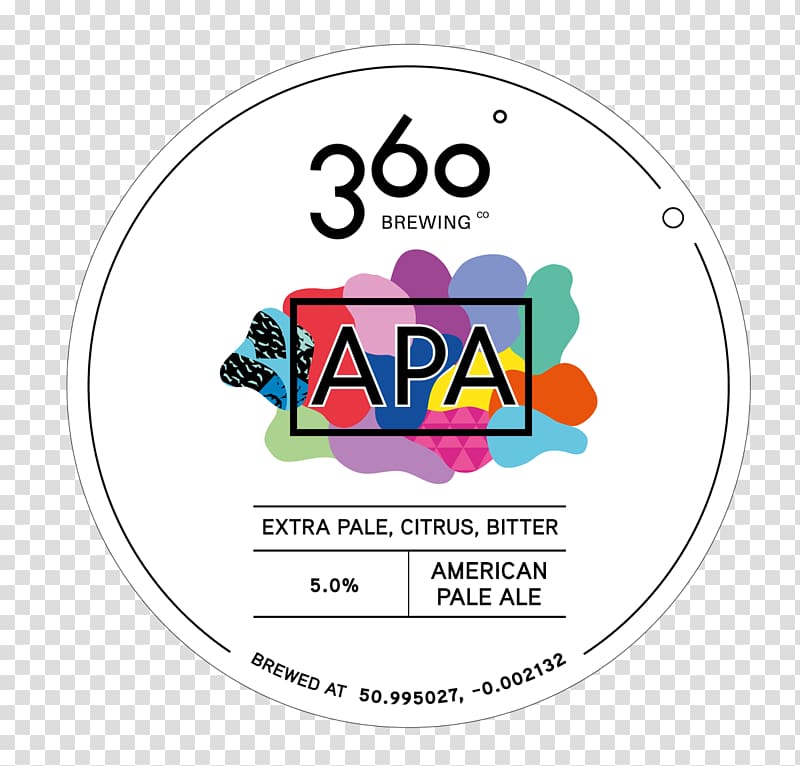Beer American pale ale Brewery, 360 Degrees transparent background PNG clipart