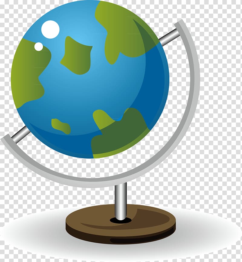 Globe Rotation Vecteur, Rotate the globe to navigate the elements transparent background PNG clipart