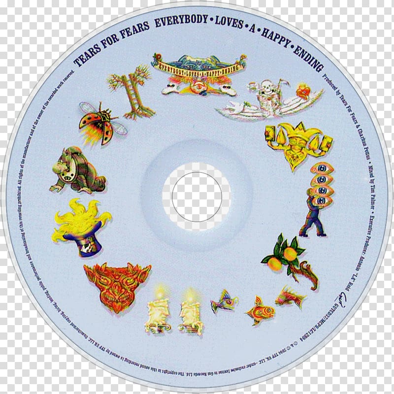 Everybody Loves a Happy Ending Tears for Fears Music Closest Thing to Heaven Compact disc, happy ending transparent background PNG clipart