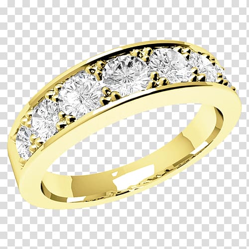 Purely Diamonds Wedding ring Eternity ring Jewellery, ring transparent background PNG clipart
