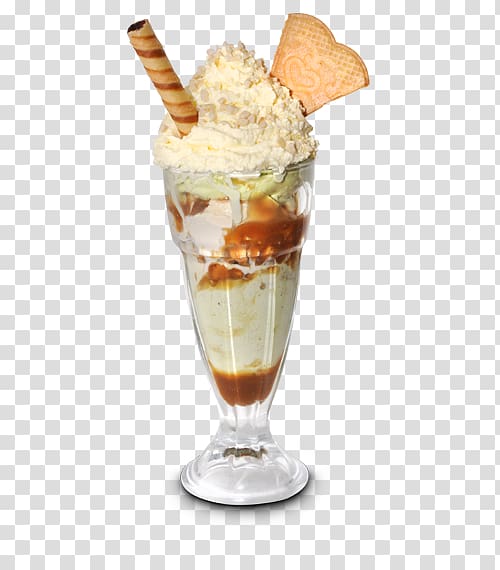 Sundae Knickerbocker glory Parfait Dame blanche Ice cream, ice cream transparent background PNG clipart