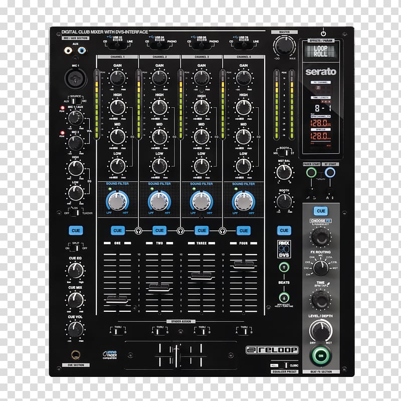 Vinyl emulation software DJ mixer Audio Mixers Disc jockey DJ controller, others transparent background PNG clipart