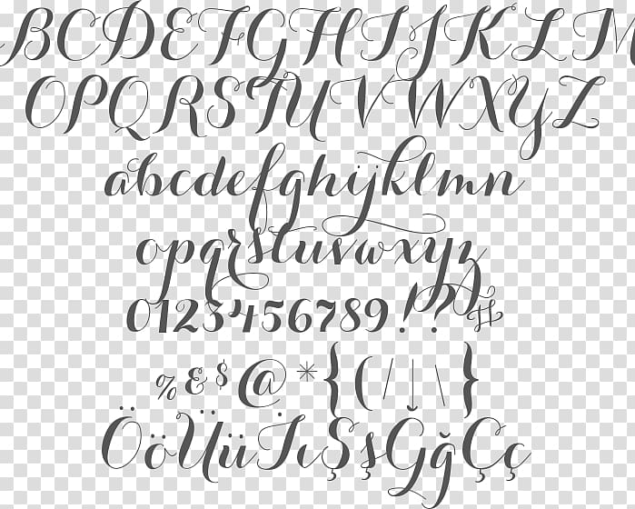 Calligraphy Handwriting Typeface Font family Font, wedding fonts transparent background PNG clipart
