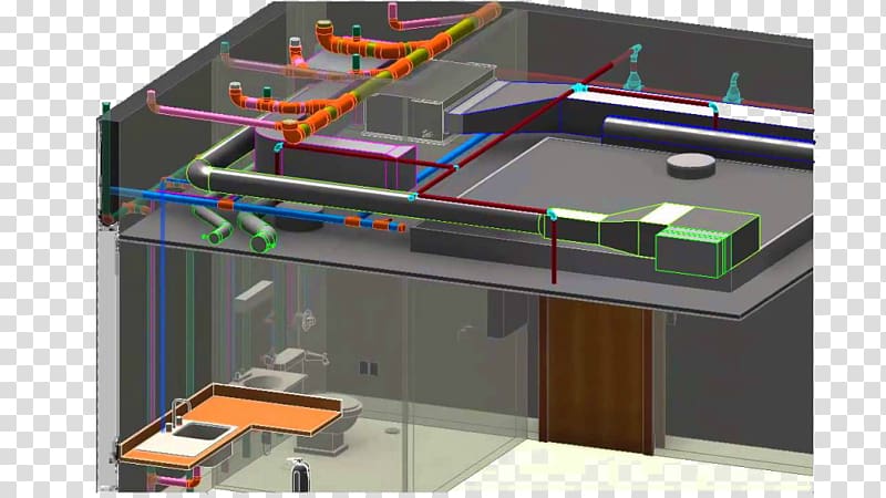 AutoCAD Autodesk Revit Mechanical, electrical, and plumbing Building information modeling Computer-aided design, design transparent background PNG clipart