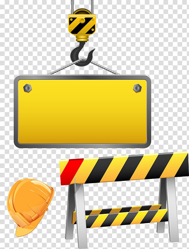 Architectural engineering Illustration, Crane listed on transparent background PNG clipart
