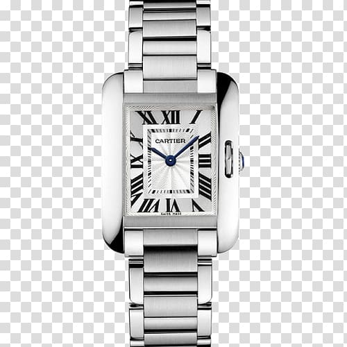 Cartier Tank Automatic watch Jewellery, Cartier tank series quartz watch transparent background PNG clipart