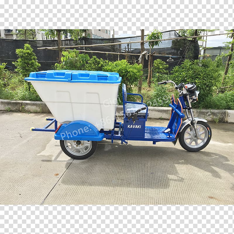 Rickshaw Wheel Tricycle Bicycle Motor vehicle, garbage collection transparent background PNG clipart