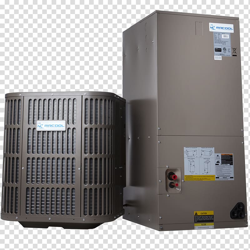 Air conditioning Seasonal energy efficiency ratio Heat pump Ton of refrigeration Central heating, air conditioner transparent background PNG clipart