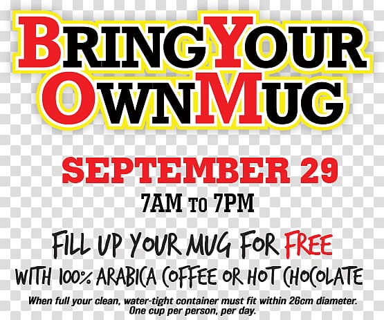 Coffee 7-Eleven Mug Slurpee Hot chocolate, Promo Flyer transparent background PNG clipart