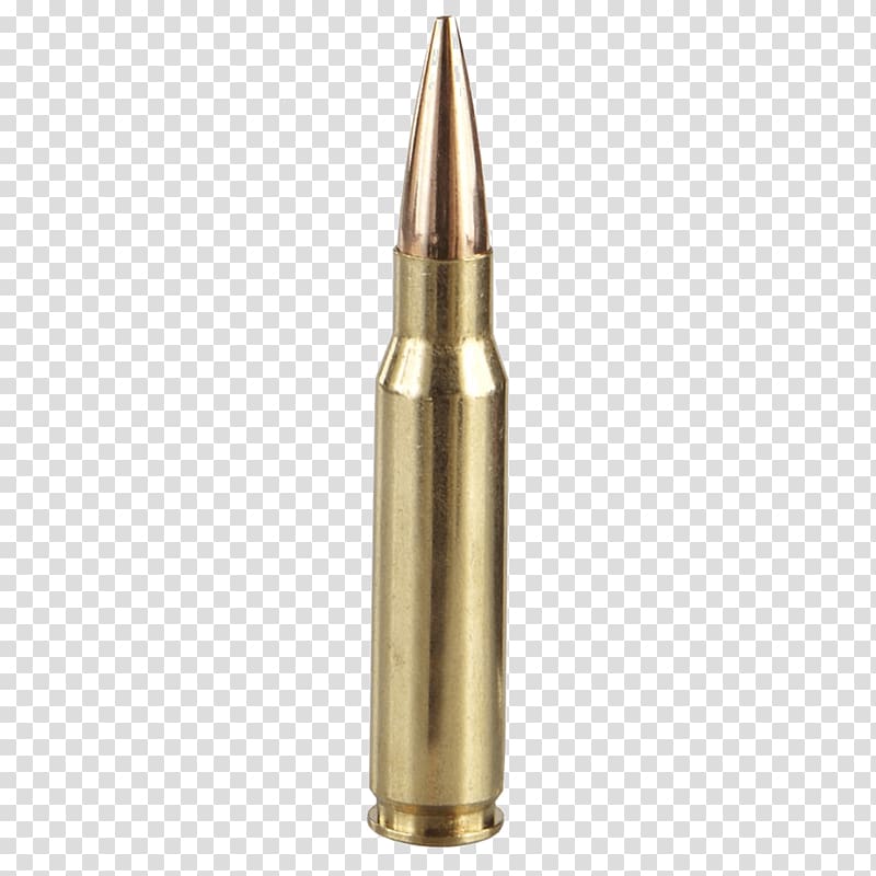 Bullet Ammunition 7mm Remington Magnum 7 mm caliber .300 Winchester Magnum, ammunition transparent background PNG clipart