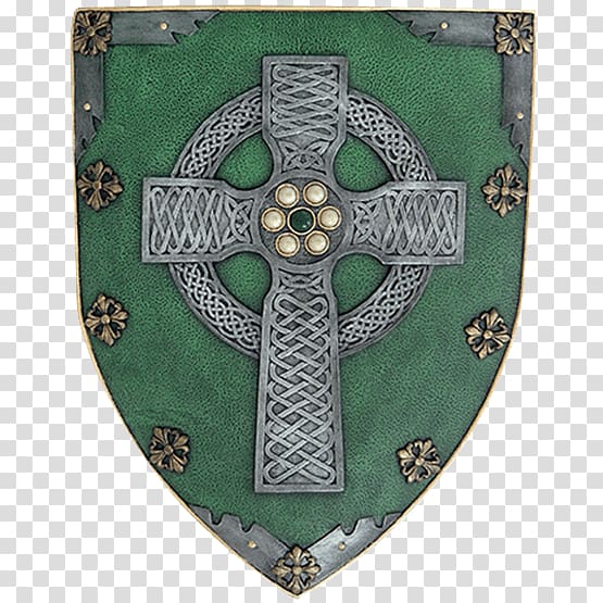 Celtic cross Celtic warfare Celts Shield Warrior, plaque transparent background PNG clipart