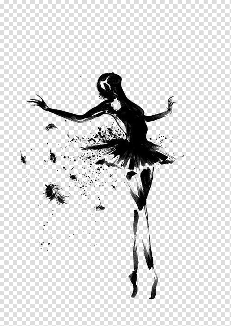 Dance Drawing Art Mind, Ballet girl, ballerina transparent background PNG clipart