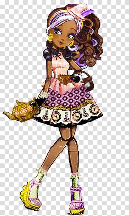 Doll Ever After High Cedar wood Queen Art, Ever after high legacy day transparent background PNG clipart