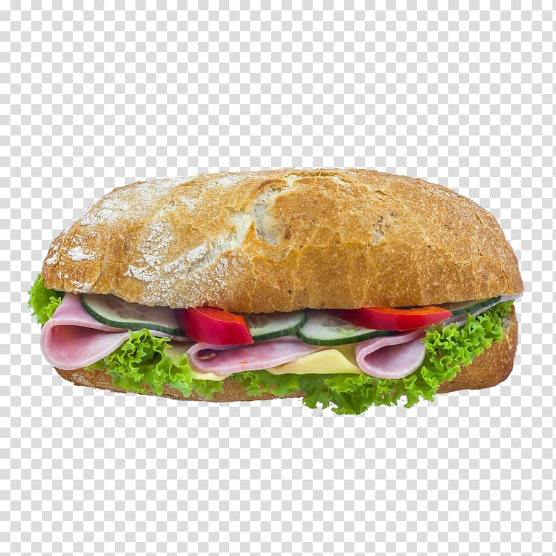 Ham and cheese sandwich Ciabatta Submarine sandwich Breakfast sandwich, ham transparent background PNG clipart