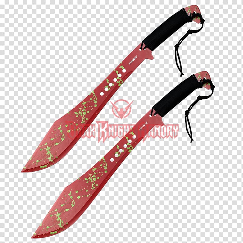 Machete Throwing knife Blade, knife transparent background PNG clipart