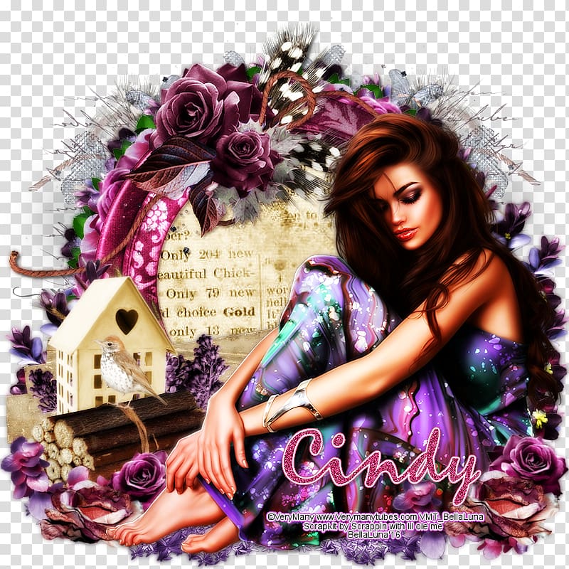 Ángela Carrasco Floral design Love Purple, wisteria transparent background PNG clipart