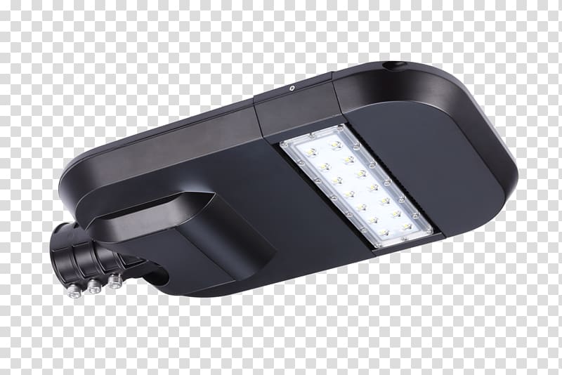 Light-emitting diode LED street light LED lamp, light transparent background PNG clipart