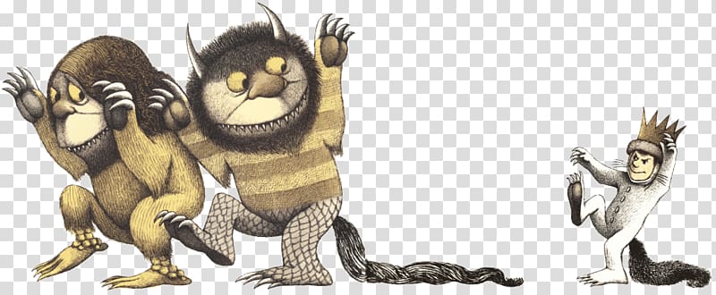 Where the Wild Things Are Children\'s literature book Illustration, Where the wild things are transparent background PNG clipart