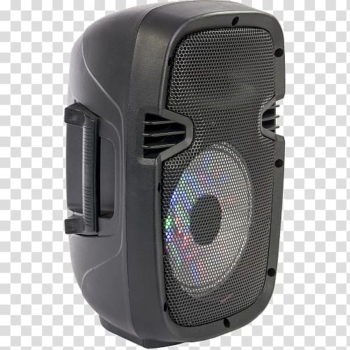 Microphone Laptop Loudspeaker Wireless speaker Powered speakers, Karaoke Party transparent background PNG clipart