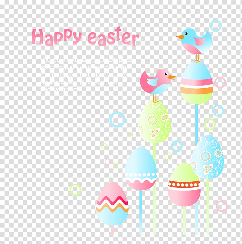 Bird Euclidean Egg, Easter decoration background transparent background PNG clipart