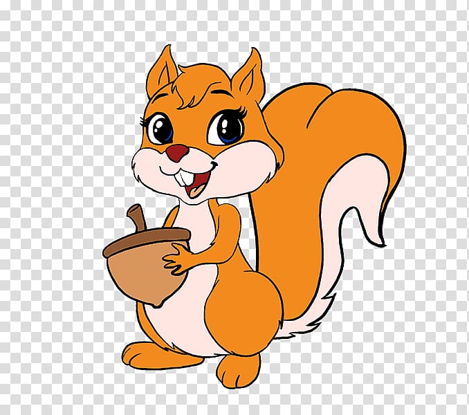 Cartoon Squirrel - Carinewbi