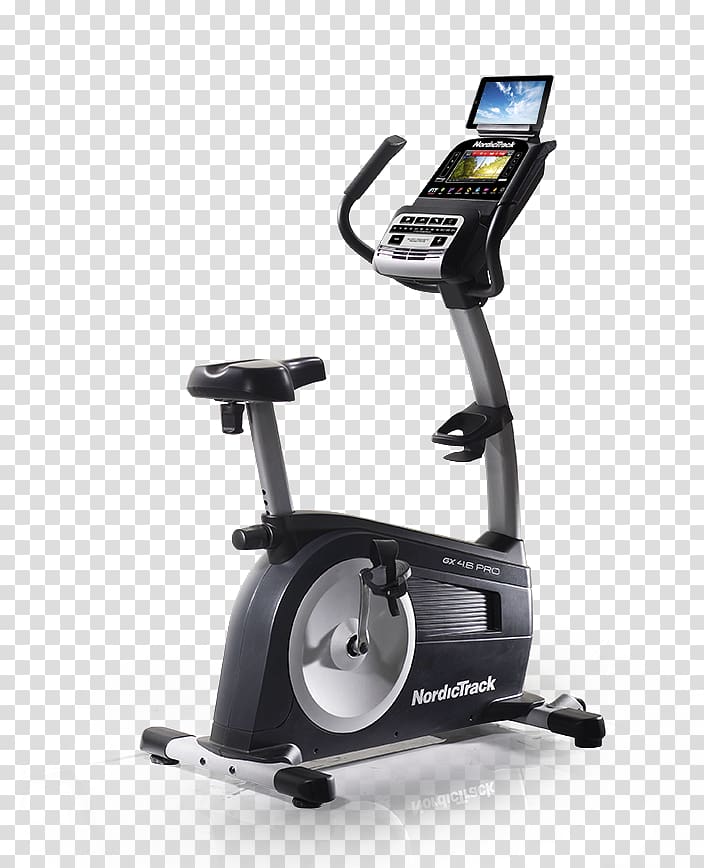 NordicTrack Exercise Bikes iFit Recumbent bicycle, stationary transparent background PNG clipart