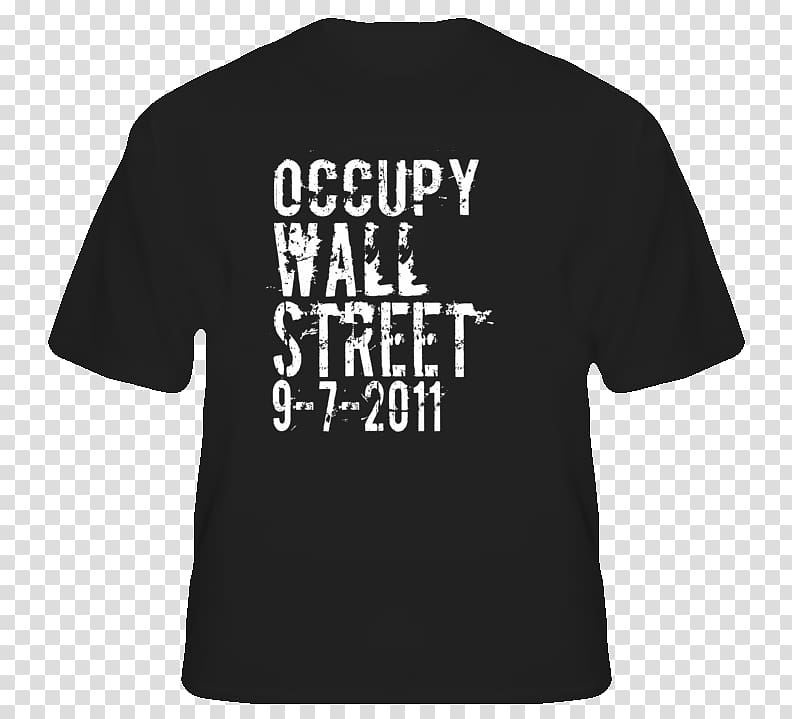 T-shirt Top Hoodie Clothing, Occupy Movement transparent background PNG clipart