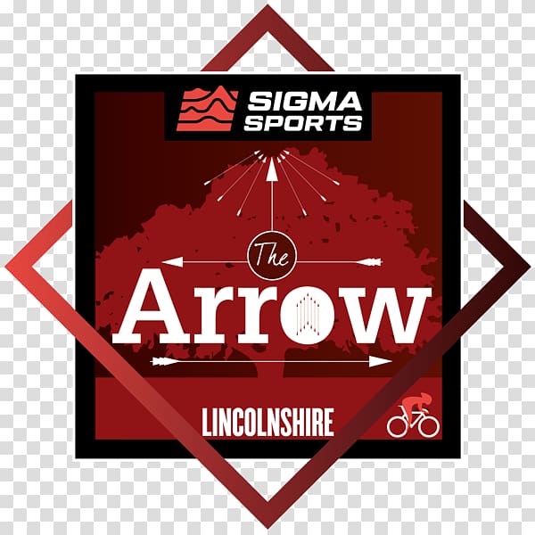 Sigma Sports The Arrow Sportive Cyclosportive Cycling Negative space, uphill slope transparent background PNG clipart