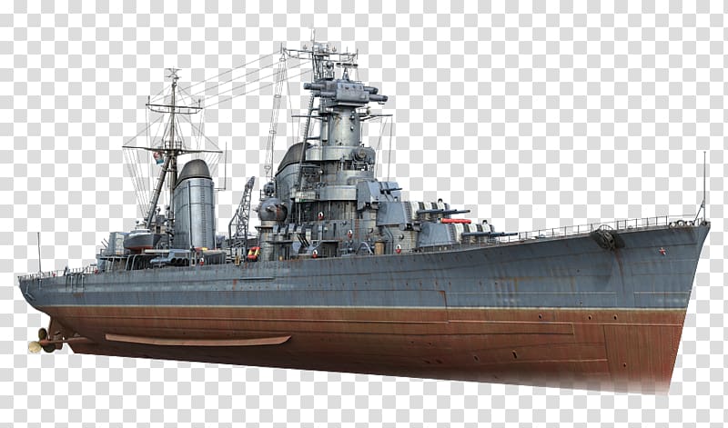 Heavy cruiser World of Warships Dreadnought Battlecruiser Light cruiser, Ship transparent background PNG clipart