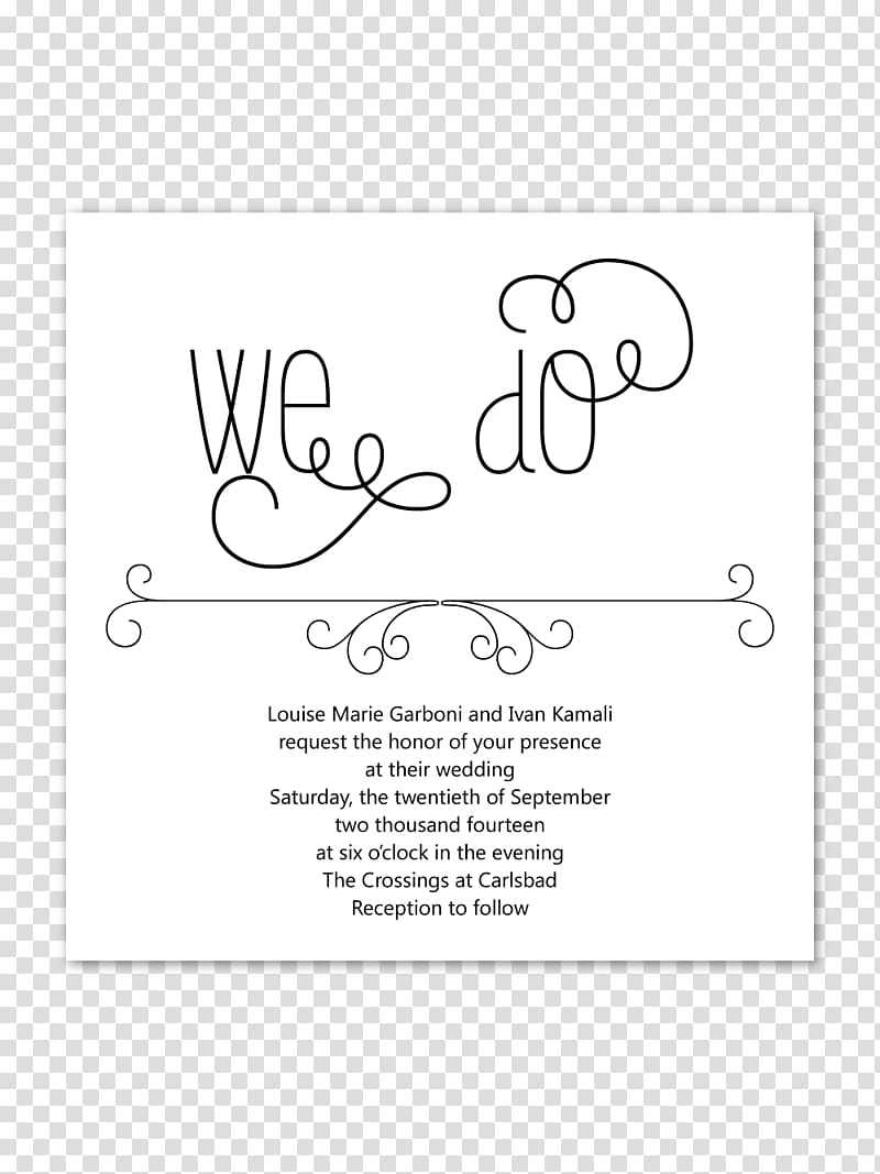 Wedding invitation Paper RSVP White wedding, wedding transparent background PNG clipart
