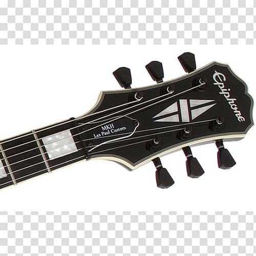 Gibson Les Paul Custom Epiphone Les Paul 100 Seven-string guitar, guitar transparent background PNG clipart