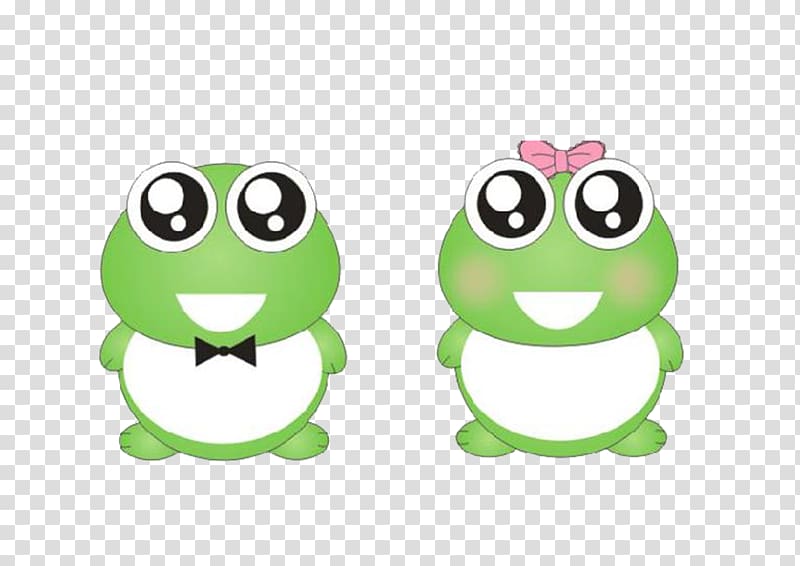 The Frog Prince Cartoon Comics Illustration, Frog Prince and Princess transparent background PNG clipart