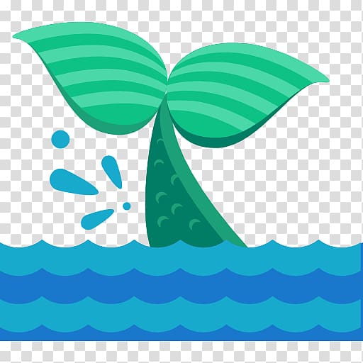 Icon, A whale\'s tail transparent background PNG clipart