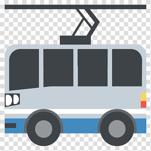 Trolleybus transparent background PNG clipart