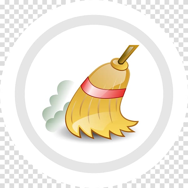 Broom , sweeping dust transparent background PNG clipart