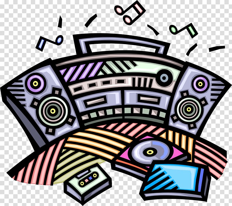 Stereophonic sound Music centre Boombox , others transparent background PNG clipart