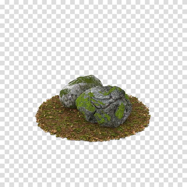Wall Free Rock Moss, On two long grass moss rock transparent background PNG clipart