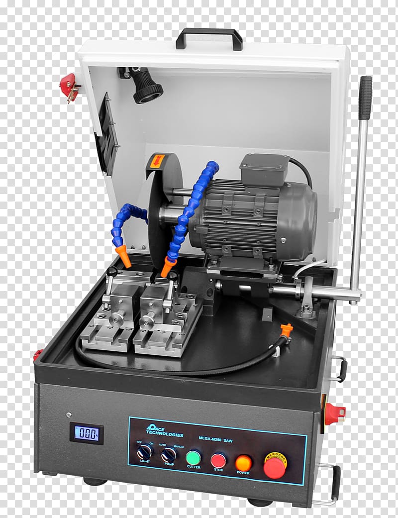 Cutting tool Machine Cutting tool Metallography, laboratory equipment transparent background PNG clipart