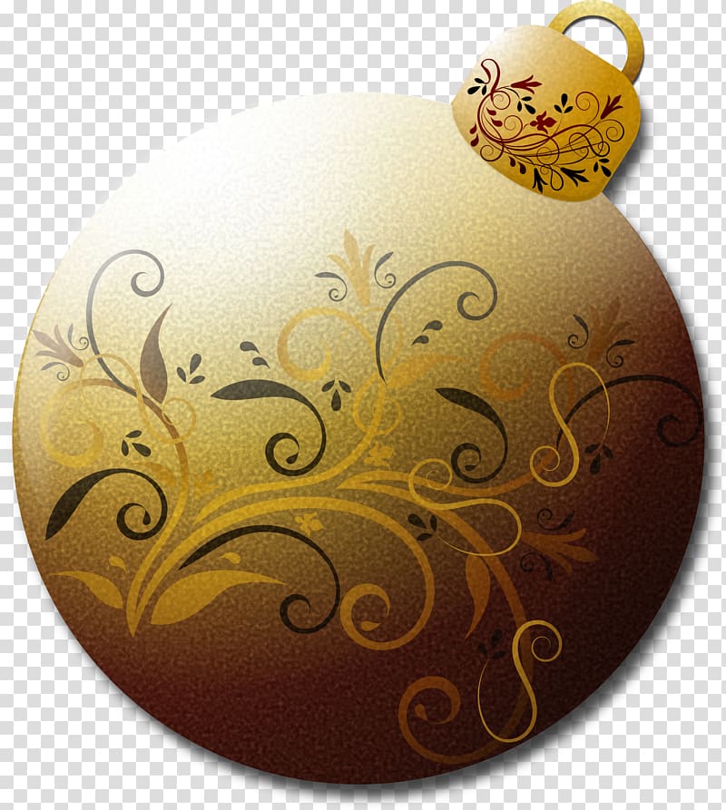 Borders and Frames Christmas ornament Gold , golden ornament transparent background PNG clipart