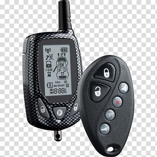 Car alarm Remote starter Remote Controls Remote keyless system, Remote Keyless System transparent background PNG clipart