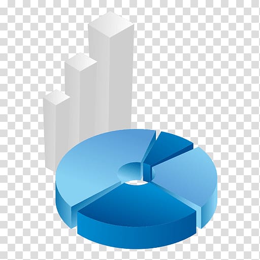 Pie chart Three-dimensional space, graph transparent background PNG clipart