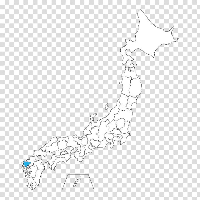 Yamaguchi Prefecture Map Prefectures of Japan Saga Ishikawa Prefecture, map material transparent background PNG clipart