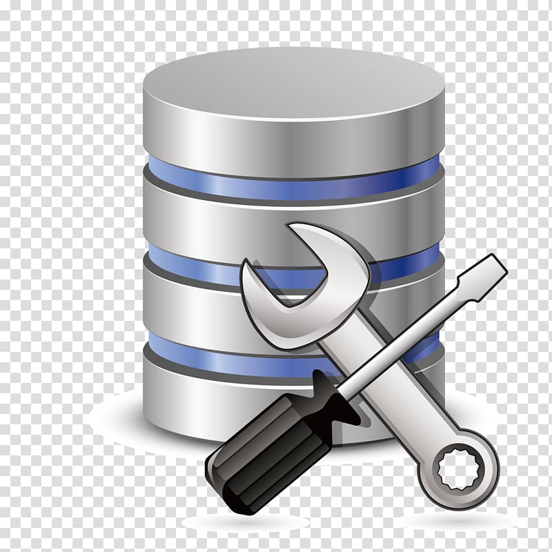 silver combination wrench , Database administrator Backup Icon, screwdriver Wrench transparent background PNG clipart