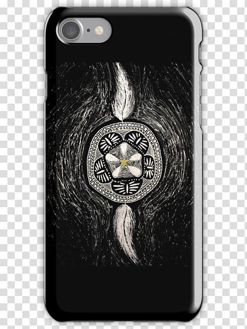 iPhone 4S Apple iPhone 7 Plus iPhone X Apple iPhone 8 Plus, dreamcatcher black and white transparent background PNG clipart