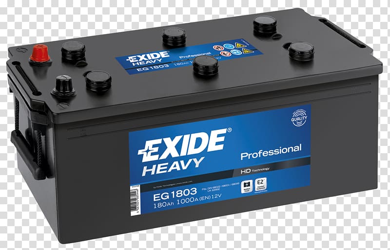 Exide Industries Automotive battery Electric battery Deep-cycle battery, automotive battery transparent background PNG clipart