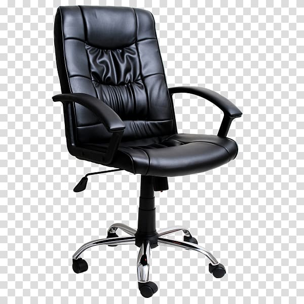Office & Desk Chairs Furniture Swivel chair, chair transparent background PNG clipart