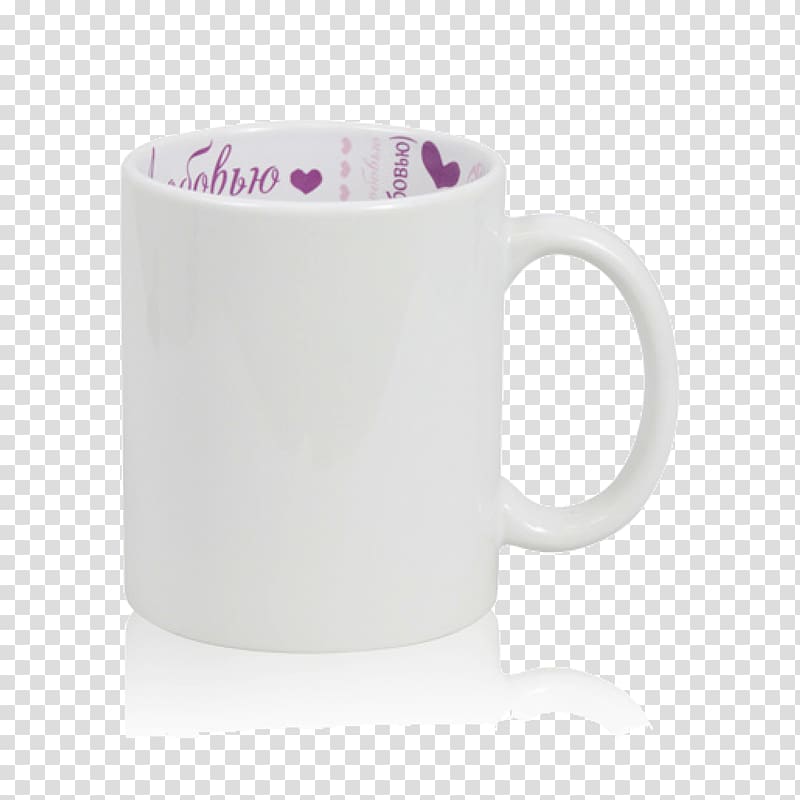12OZ Cone Sublimation Mug Coffee cup Teacup, mug transparent background PNG clipart