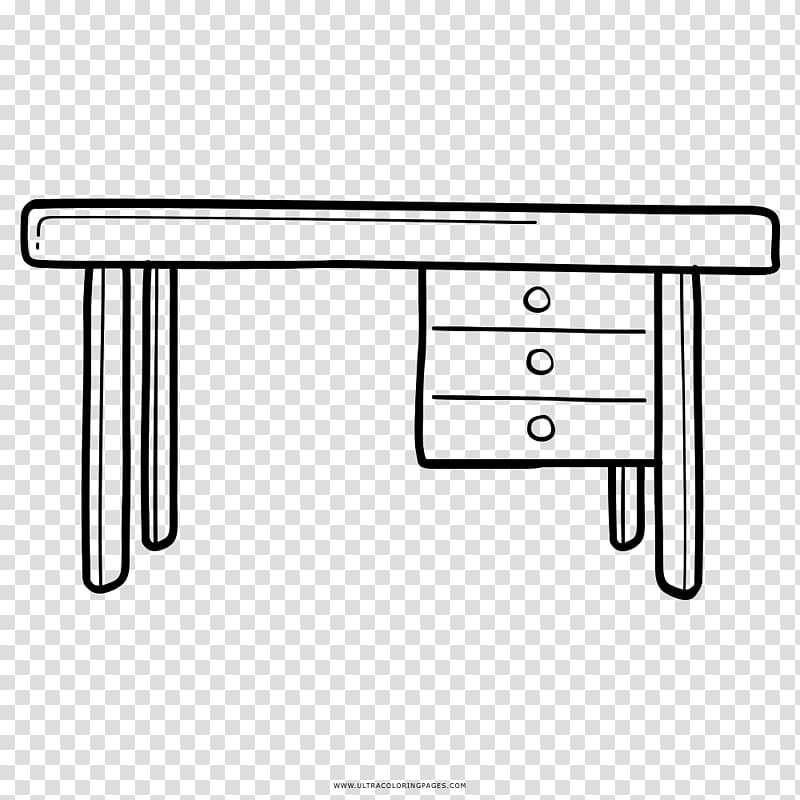 Coffee Tables Drawing Coloring book Desk, table transparent background PNG clipart